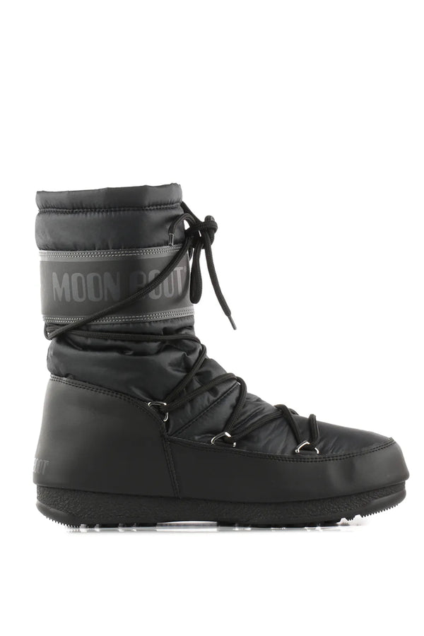 Moon Boot Mid Nylon WP- 24009200-001 Black