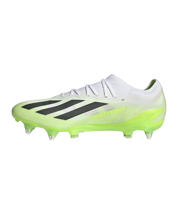 Adidas X Crazyfast.1 SG IE6626 Bianco/Verde/Nero - Grossi Sport SA