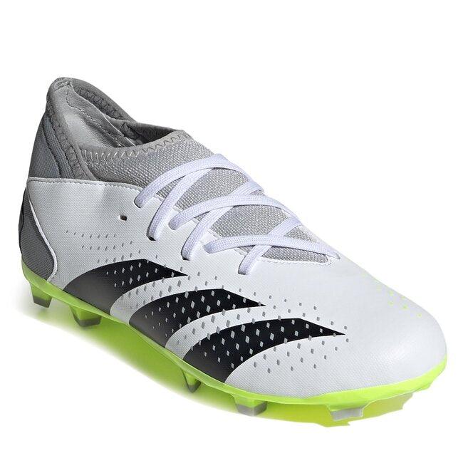 Adidas Predator Accuracy.3 FG J IE9504 Grigio/Verde/Nero - Grossi Sport SA